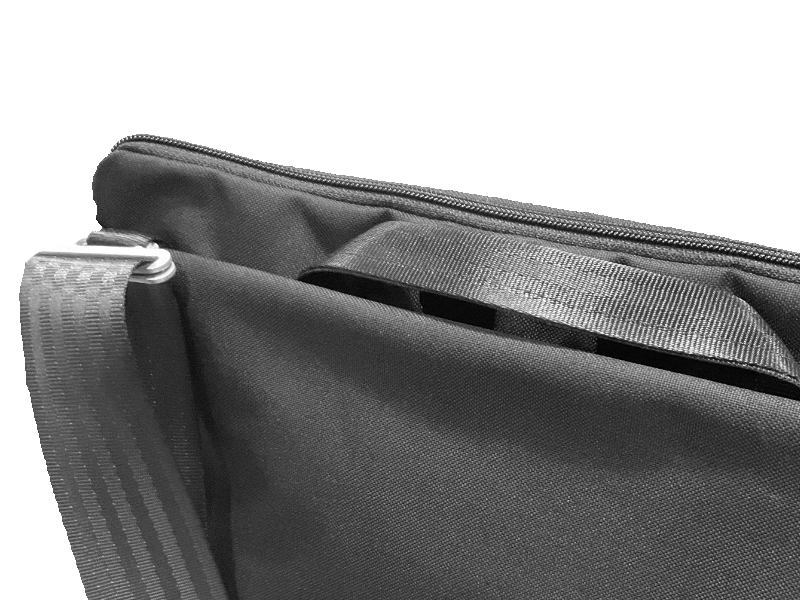 Padded (suitcasable) grab handle