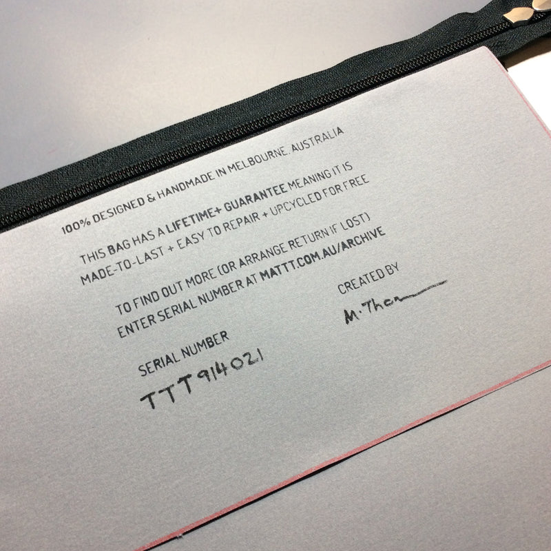 The digitally printed pocket lining 